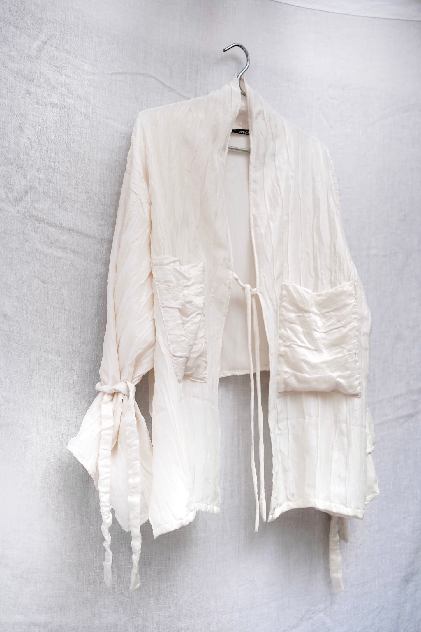 Lupe Giraldo pleated shirt