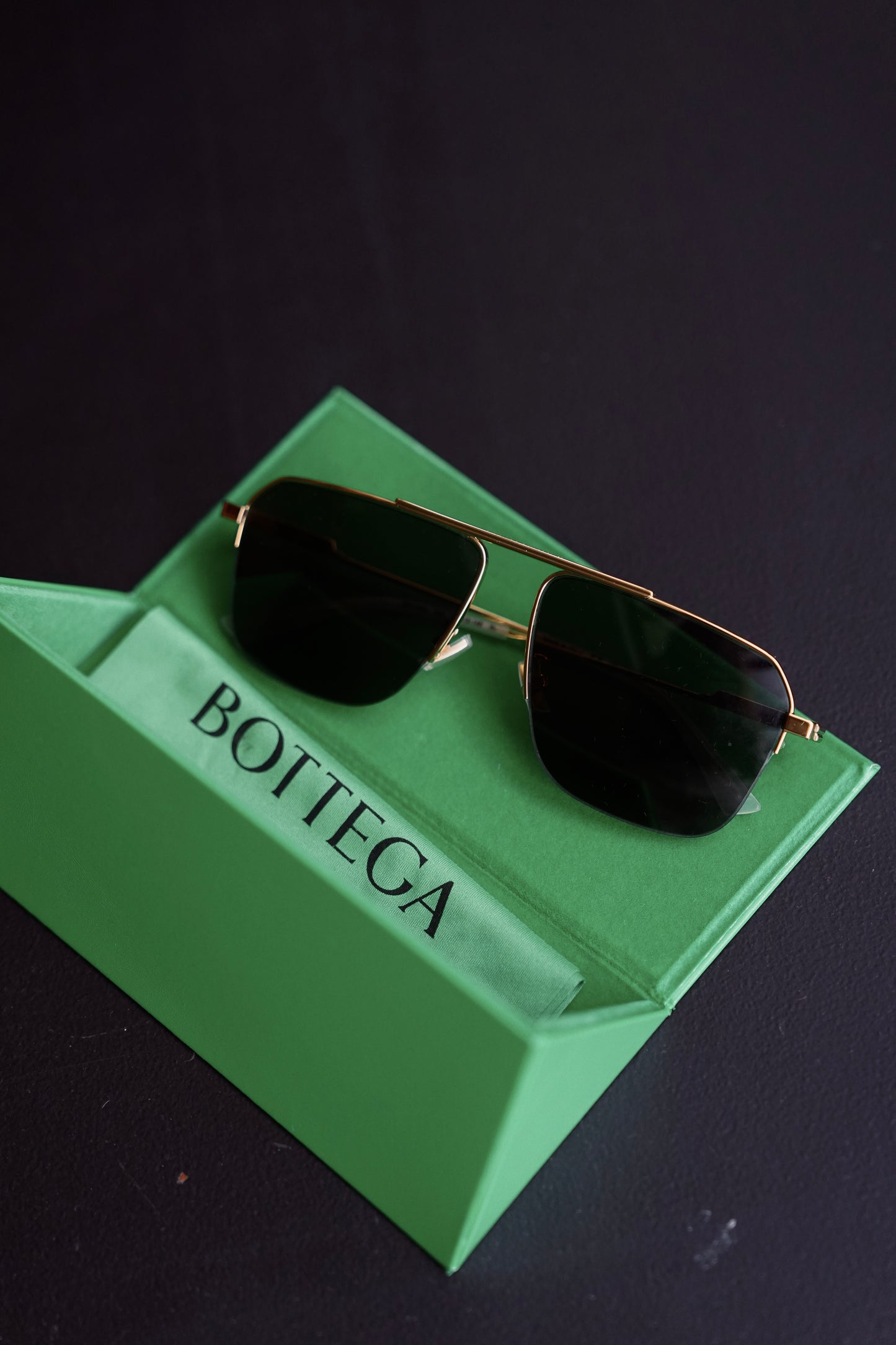 Bottega Veneta aviator sunglasses